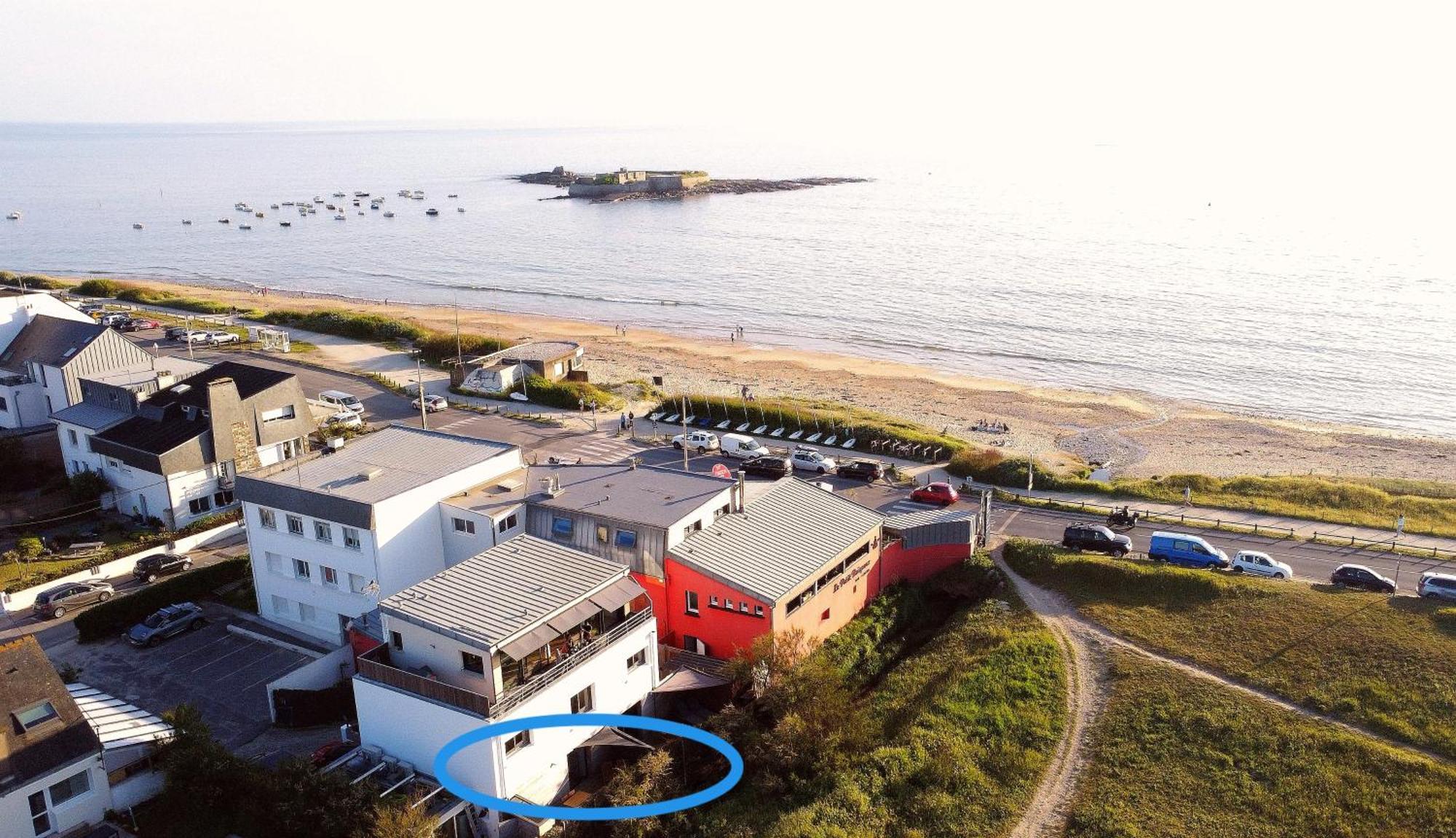 L'Horizon - Bord De Mer Ploemeur Kültér fotó